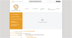 Desktop Screenshot of hopital-amplitude.fr
